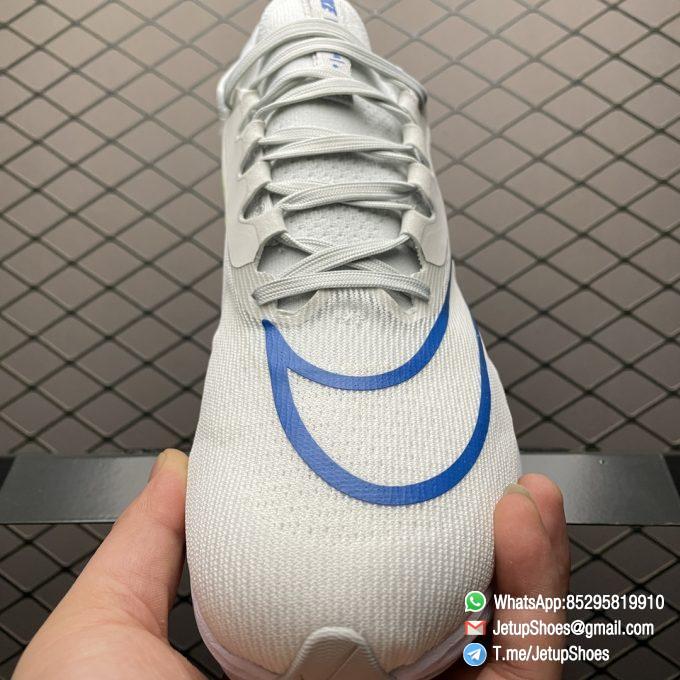 RepSneakers Zoom Fly 4 White Imperial Blue Lime Glow SKU CT2392 100 High Quality Replica Shoes 03