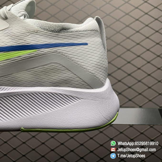 RepSneakers Zoom Fly 4 White Imperial Blue Lime Glow SKU CT2392 100 High Quality Replica Shoes 08