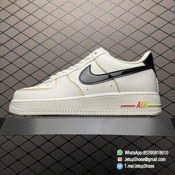 Replica Air Force 1 07 Beige Gold Gradeient Sneakers SKU ZX9856 599 1
