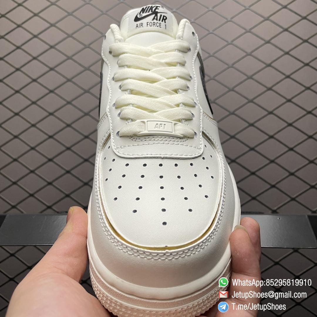 Replica Air Force 1 07 Beige Gold Gradeient Sneakers SKU ZX9856 599 3 Replica Air Force 1 07 Beige Gold Gradeient Sneakers SKU ZX9856 599 3