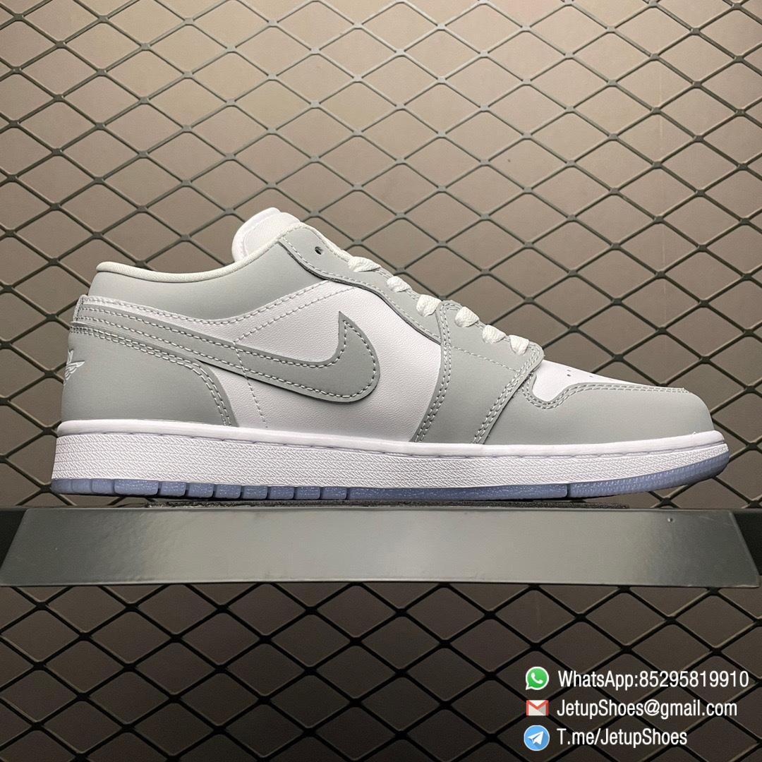 Top Clone Air Jordan 1 Low White Wolf Grey SKU DC0774 105 2 Top Clone Air Jordan 1 Low White Wolf Grey SKU DC0774 105 2