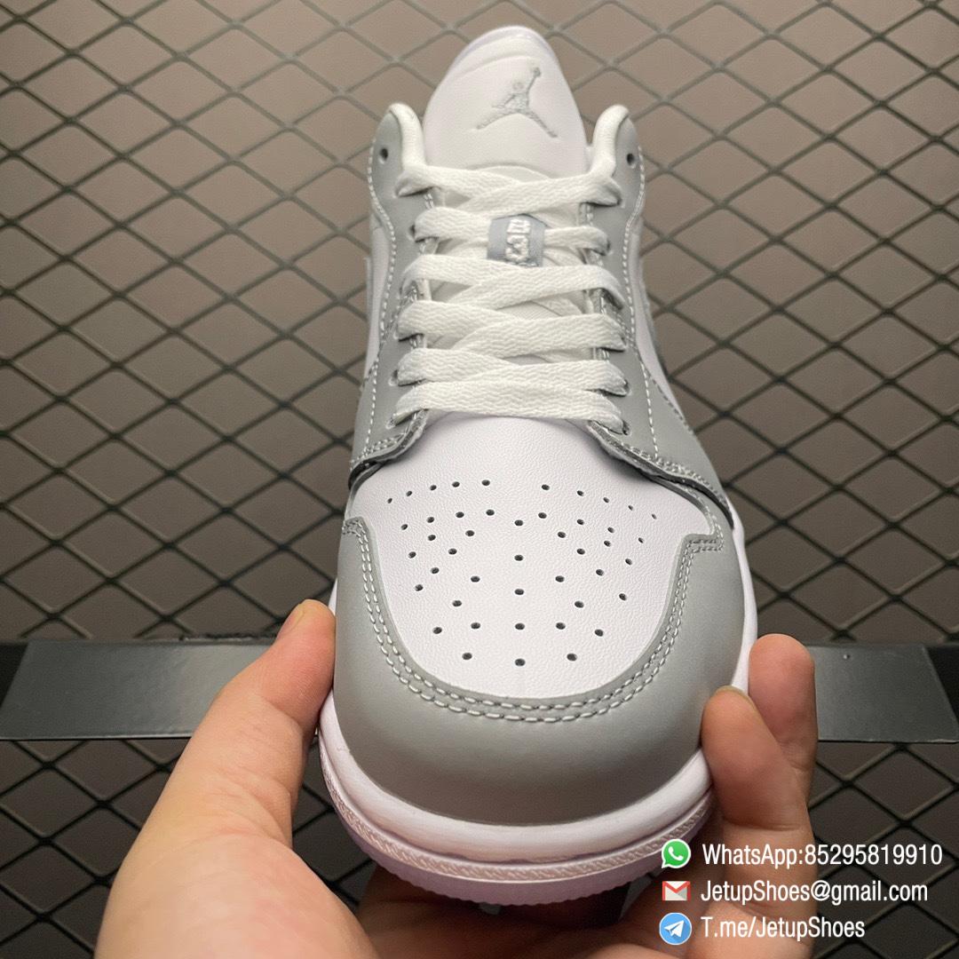 Top Clone Air Jordan 1 Low White Wolf Grey SKU DC0774 105 3 Top Clone Air Jordan 1 Low White Wolf Grey SKU DC0774 105 3
