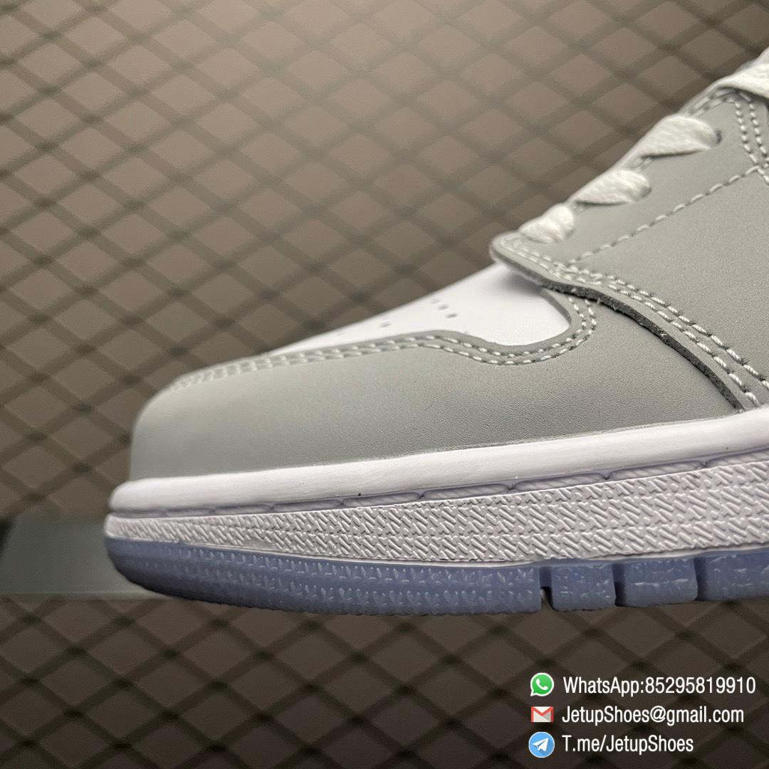 Top Clone Air Jordan 1 Low White Wolf Grey SKU DC0774 105 5 Top Clone Air Jordan 1 Low White Wolf Grey SKU DC0774 105 5