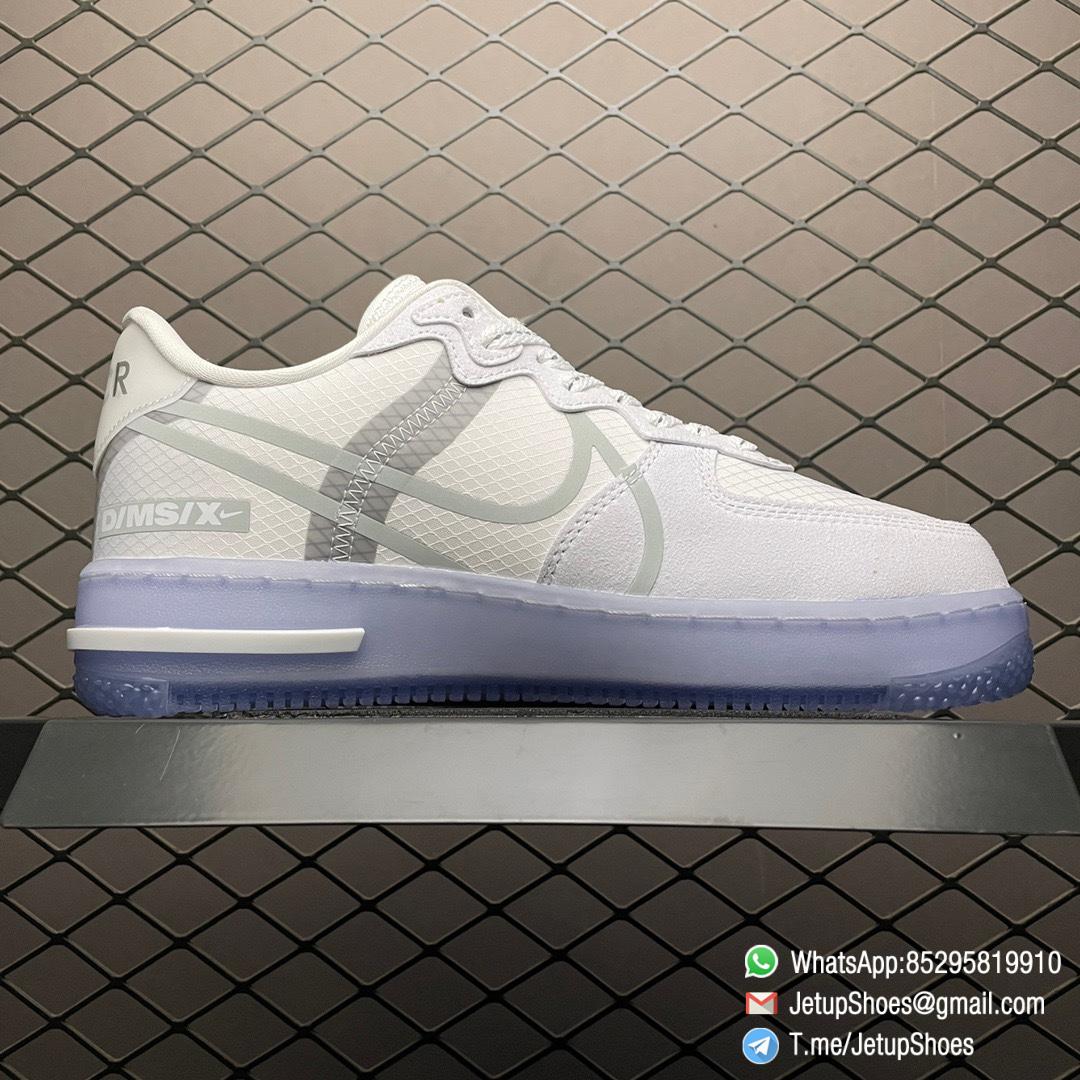 Top Quality Clone Air Force 1 React QS White Ice SKU CQ8879 100 RepSneakers 2