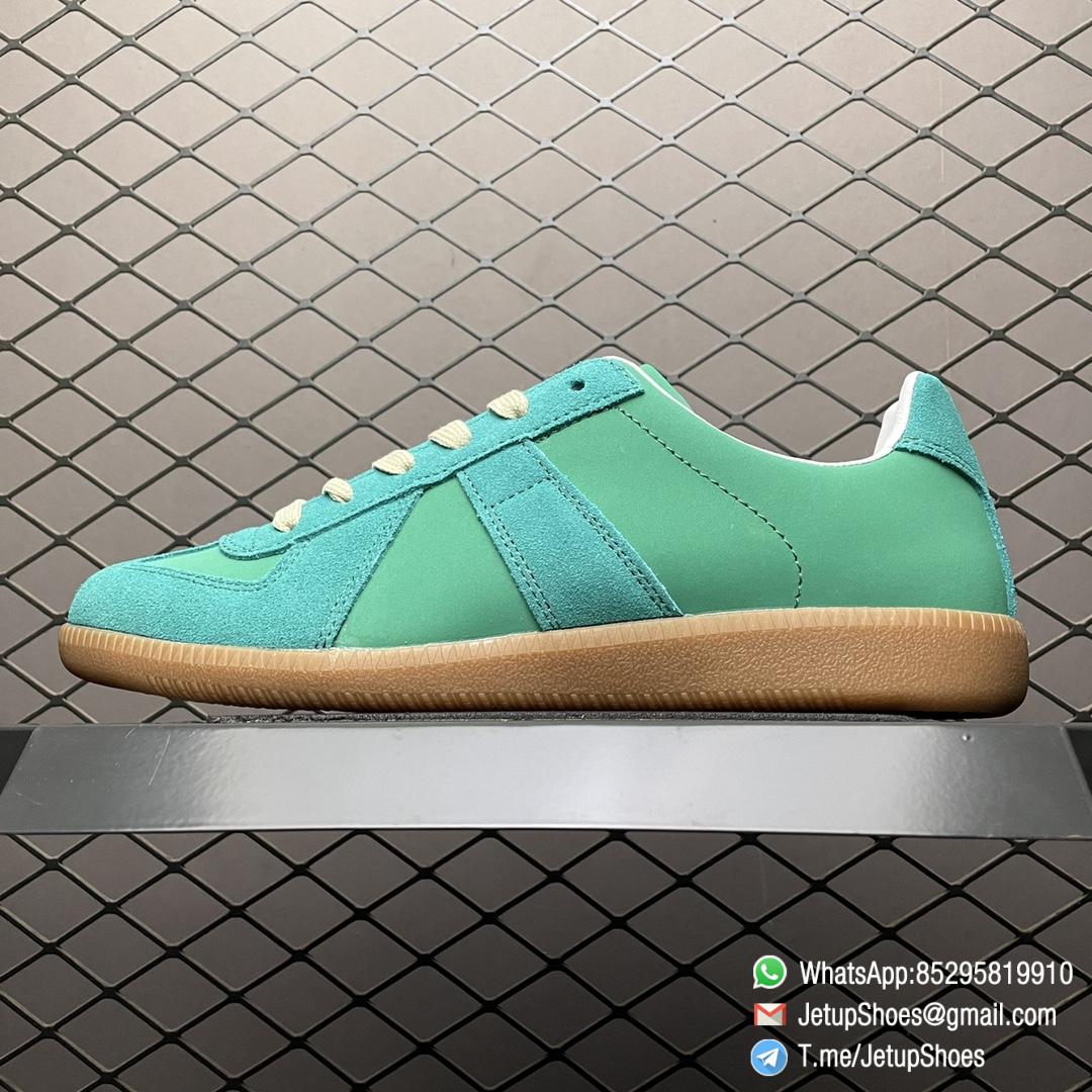 Top Quality Rep Maison Margiela Replica Sneakers Aquamarine Green SKU S57WS0236 P1895 RepShoes 01