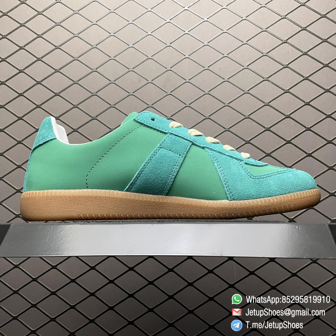 Top Quality Rep Maison Margiela Replica Sneakers Aquamarine Green SKU S57WS0236 P1895 RepShoes 02