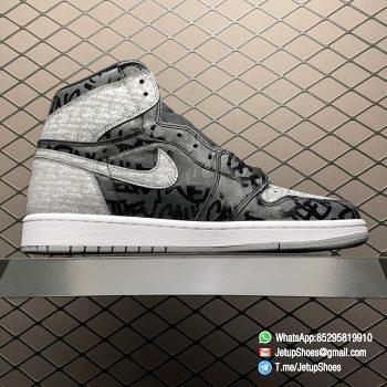 Top Replica Air Jordan 1 High OG Rebellionaire Sneakers SKU 555088 036 2