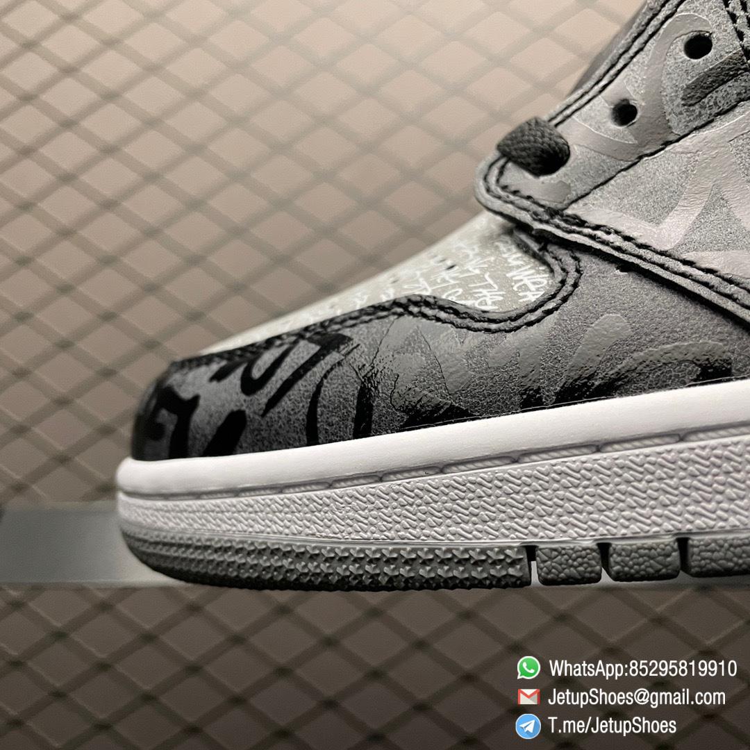 Top Replica Air Jordan 1 High OG Rebellionaire Sneakers SKU 555088 036 5