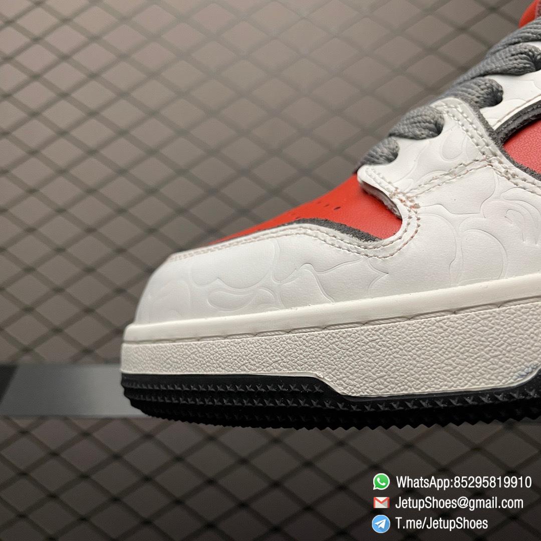 Top Replica Bape Sk8 Sta White Red Skateboarding Shoes SKU 1H80191017 RED 5 Top Replica Bape Sk8 Sta White Red Skateboarding Shoes SKU 1H80191017 RED 5