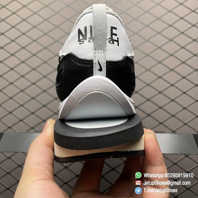 Top Replica Sacai x VaporWaffle Black White Sneakers SKU CV1363 001 Quality Same as Original 4