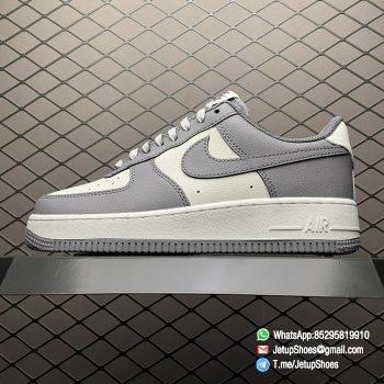 Best Rep Air Force 1 07 Beige Smoke Grey Upper Sneakers SKU DY2351 100 Rep SNKRS 1