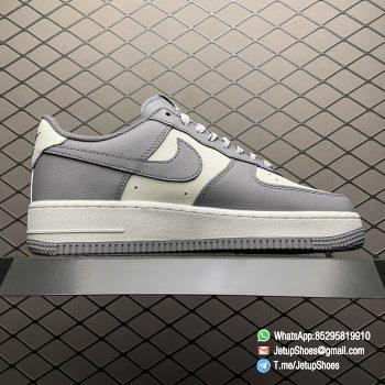 Best Rep Air Force 1 07 Beige Smoke Grey Upper Sneakers SKU DY2351 100 Rep SNKRS 2