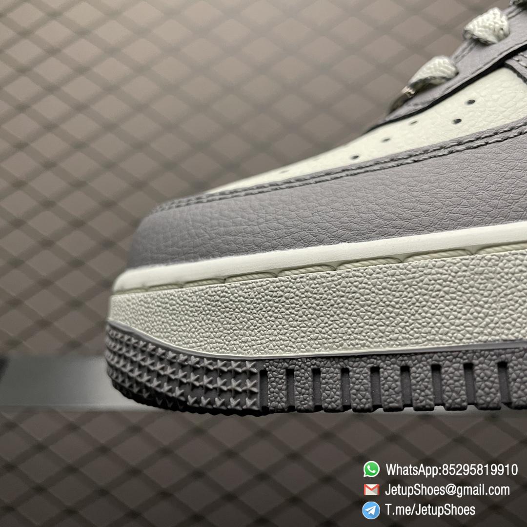 Best Rep Air Force 1 07 Beige Smoke Grey Upper Sneakers SKU DY2351 100 Rep SNKRS 5