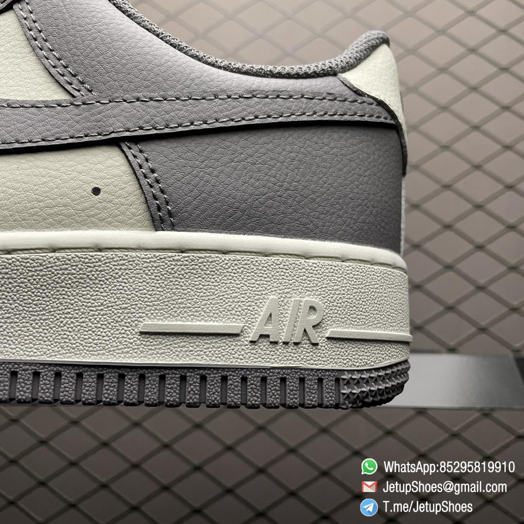 Best Rep Air Force 1 07 Beige Smoke Grey Upper Sneakers SKU DY2351 100 Rep SNKRS 6