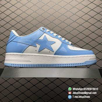 Best Replica Bape Sk8 Sta Low Blue White Sneakers SKU 191001MH Top Clone Rep SNKRS 2