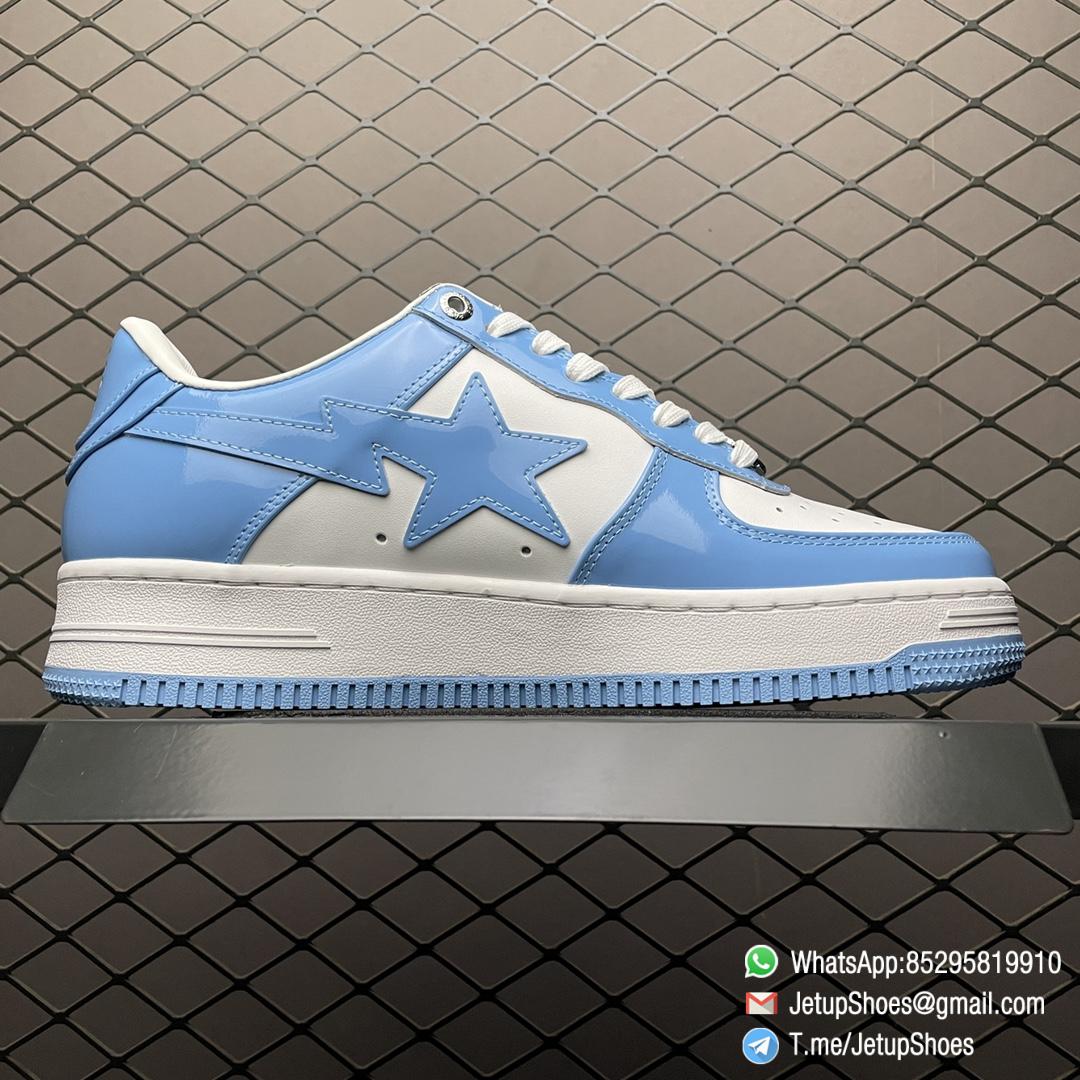 Best Replica Bape Sk8 Sta Low Blue White Sneakers SKU 191001MH Top Clone Rep SNKRS 2