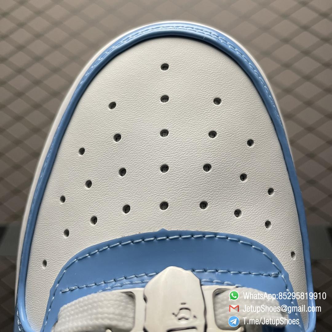 Best Replica Bape Sk8 Sta Low Blue White Sneakers SKU 191001MH Top Clone Rep SNKRS 7