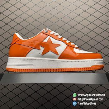Best Replica Bape Sneakers Sk8 Sta Low Orange SKU 1H70191001 Top Clone Rep SNKRS 2