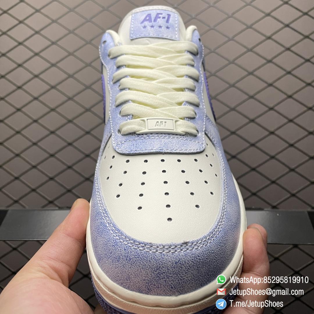 RepSneakers AF1 Air Force 1 07 Purple Beige Blue Sneakers SKU GK9978 022 Best SNKRS 3