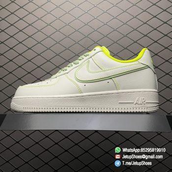 RepSneakers Air Force 1 07 Beige Fluorescent Green SKU 315122 909 Best Quality Sneakers 1
