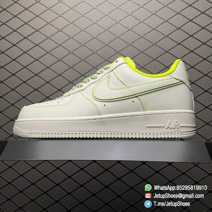 RepSneakers Air Force 1 07 Beige Fluorescent Green SKU 315122 909 Best Quality Sneakers 1