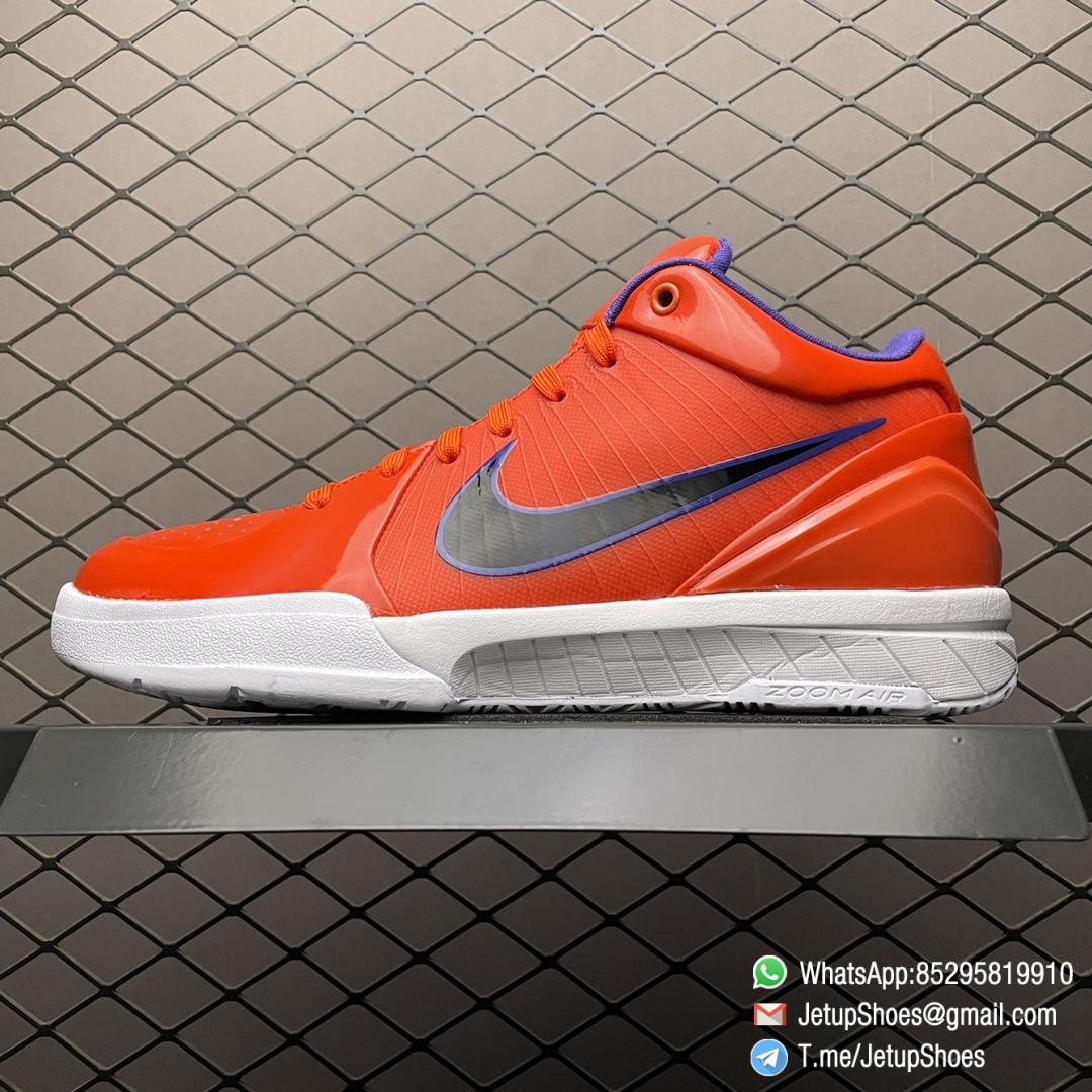 RepSneakers Undefeated x Kobe 4 Protro Team Orange Basketball Shoes SKU CQ3869 800 1