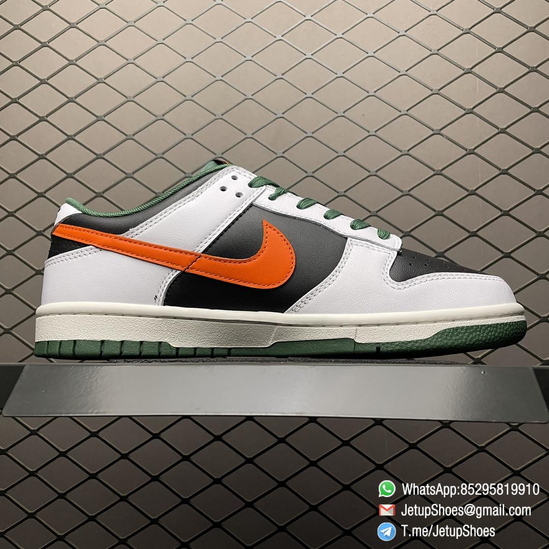 Top Fake Dunk Low White Black Green Orange Support Sneakers SKU DO7412 997 2 Top Fake Dunk Low White Black Green Orange Support Sneakers SKU DO7412 997 2