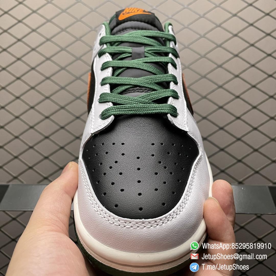 Top Fake Dunk Low White Black Green Orange Support Sneakers SKU DO7412 997 3 Top Fake Dunk Low White Black Green Orange Support Sneakers SKU DO7412 997 3