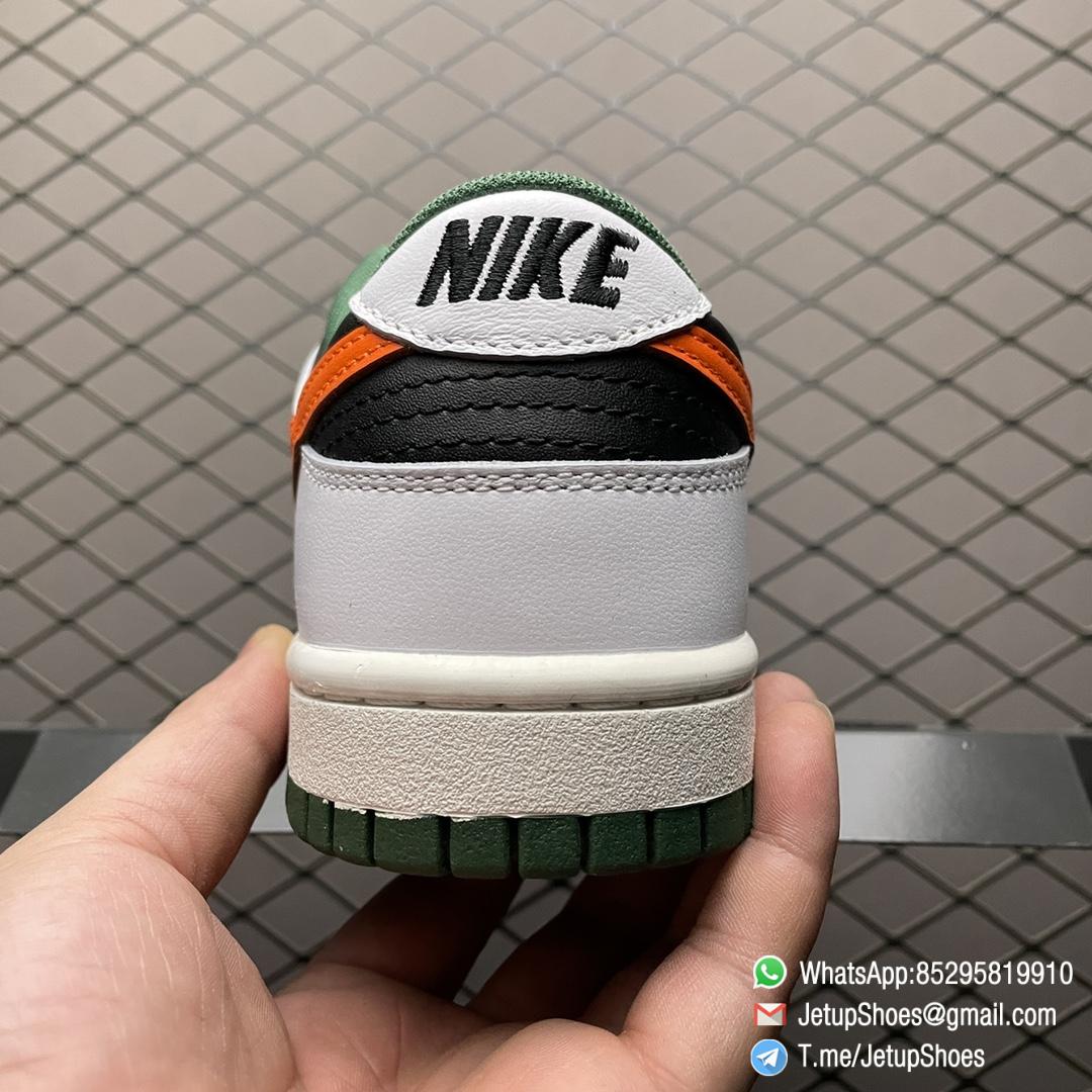 Top Fake Dunk Low White Black Green Orange Support Sneakers SKU DO7412 997 4 Top Fake Dunk Low White Black Green Orange Support Sneakers SKU DO7412 997 4
