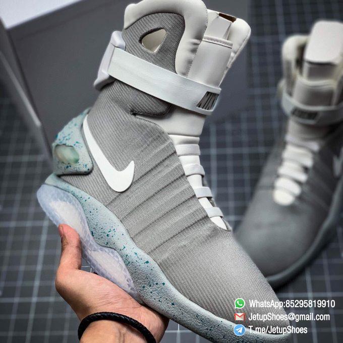 Best RepSneakers Nike Mag Back To The Future SKU 417744 001 LED Array Self Lacing 00
