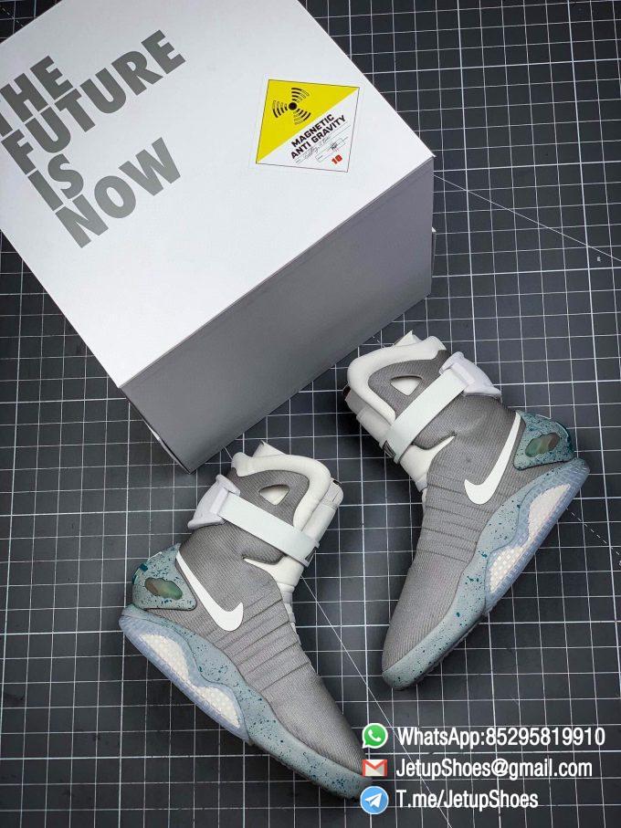 Best RepSneakers Nike Mag Back To The Future SKU 417744 001 LED Array Self Lacing 06