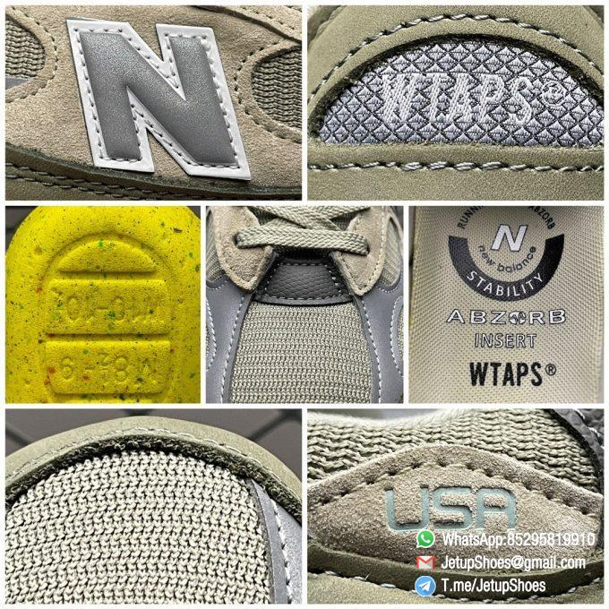New Balance 2020 WTAPS x 992 Made in USA Olive Drab SKU M992WT STABILITY ABZORB INSERT 08