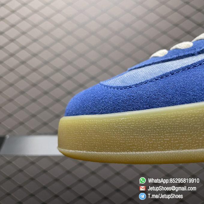 RepSneakers adidas x Gucci mens Gazelle Sneaker Light Blue Suede Trim Top RepSnkrs 05