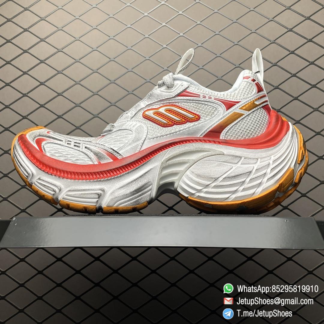 RepSneakers Balenciaga 10XL Cargo Sneakers White Orange Red Mesh Upper FashionReps Snkrs 01 RepSneakers Balenciaga 10XL Cargo Sneakers White Orange Red Mesh Upper FashionReps Snkrs 01
