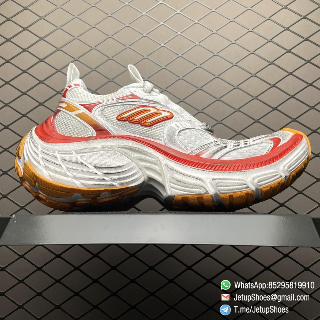 RepSneakers Balenciaga 10XL Cargo Sneakers White Orange Red Mesh Upper FashionReps Snkrs 02 RepSneakers Balenciaga 10XL Cargo Sneakers White Orange Red Mesh Upper FashionReps Snkrs 02