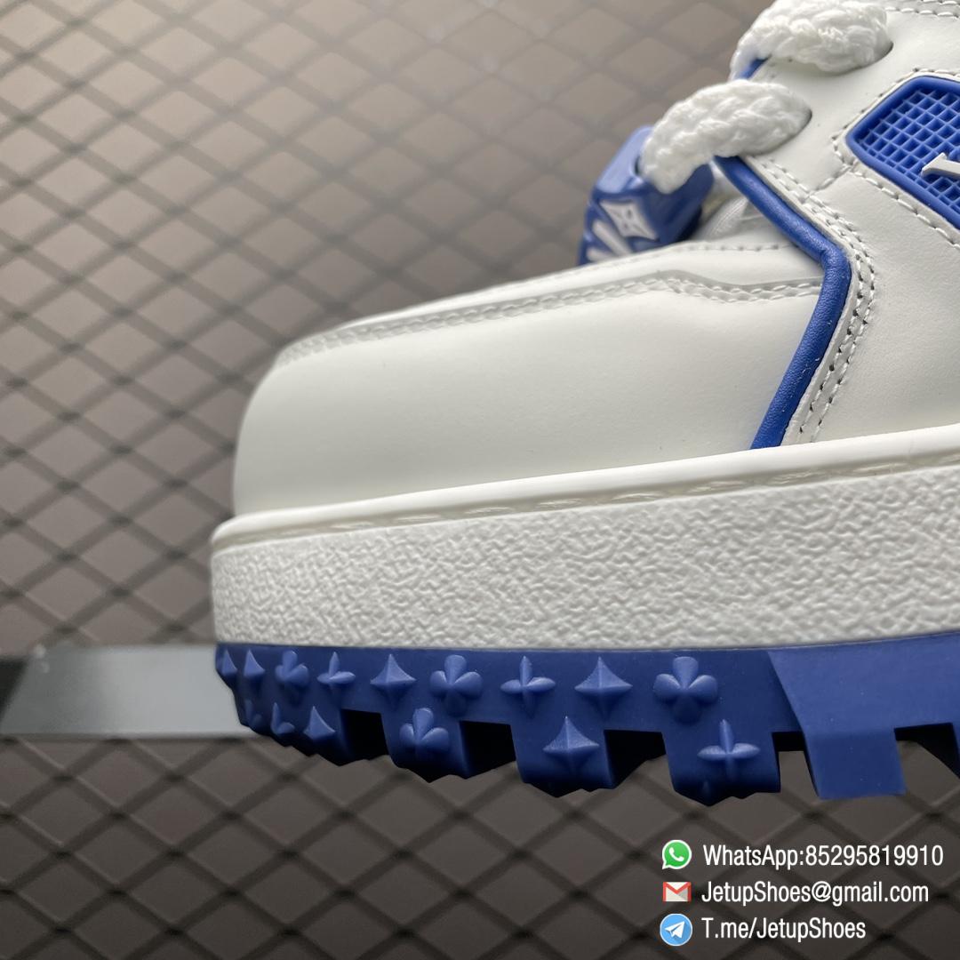 RepSneakers LV Trainer Maxi Sneakers Blue White Calf Leather Upper FashionReps Snkrs 03 RepSneakers LV Trainer Maxi Sneakers Blue White Calf Leather Upper FashionReps Snkrs 03