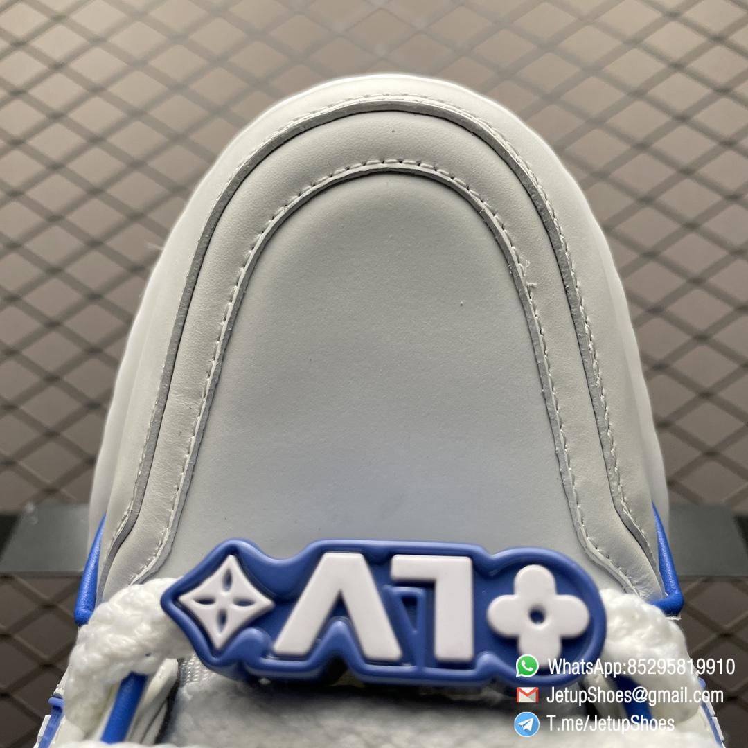 RepSneakers LV Trainer Maxi Sneakers Blue White Calf Leather Upper FashionReps Snkrs 07 RepSneakers LV Trainer Maxi Sneakers Blue White Calf Leather Upper FashionReps Snkrs 07