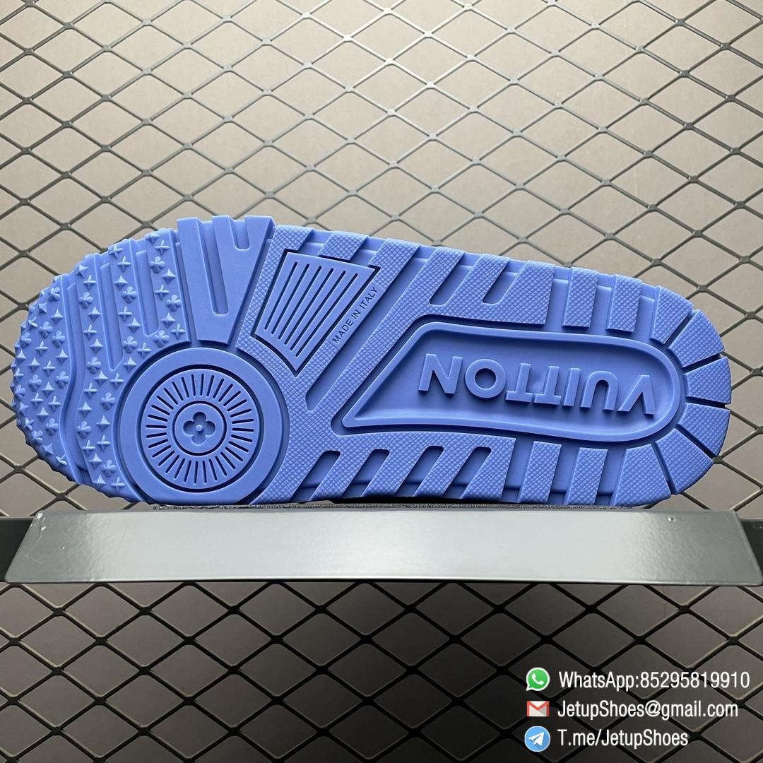 RepSneakers LV Trainer Maxi Sneakers Blue White Calf Leather Upper FashionReps Snkrs 08 RepSneakers LV Trainer Maxi Sneakers Blue White Calf Leather Upper FashionReps Snkrs 08