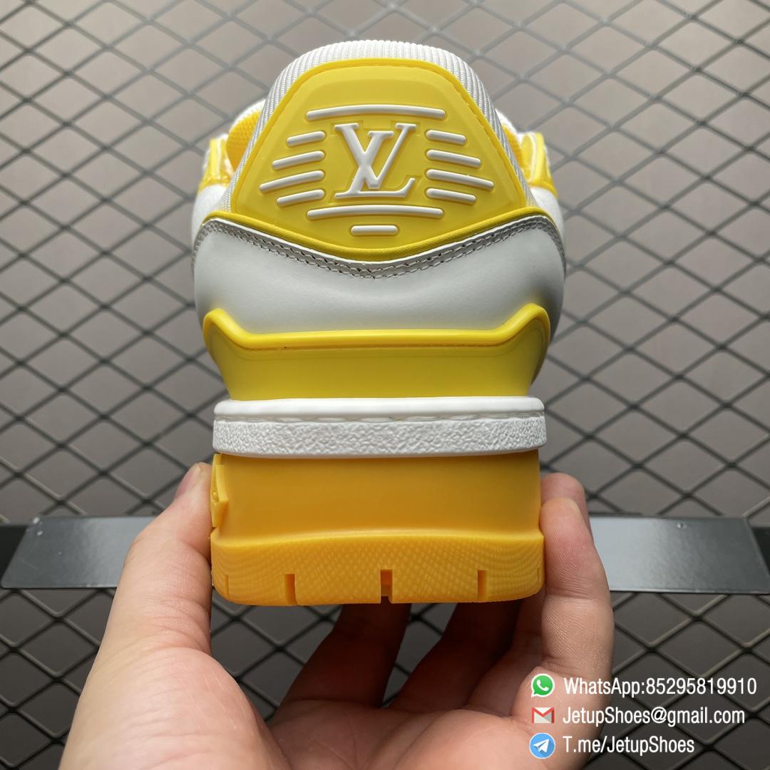RepSneakers LV Trainer Maxi Sneakers Yellow White 1ACPQO FashionReps Snkrs 06 RepSneakers LV Trainer Maxi Sneakers Yellow White 1ACPQO FashionReps Snkrs 06