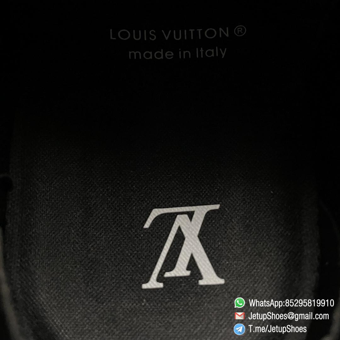 RepSneakers Louis Vuitton LV Trainer Maxi Black Brown 1ABM30 Suede Upper FashionReps Snkrs 09 RepSneakers Louis Vuitton LV Trainer Maxi Black Brown 1ABM30 Suede Upper FashionReps Snkrs 09