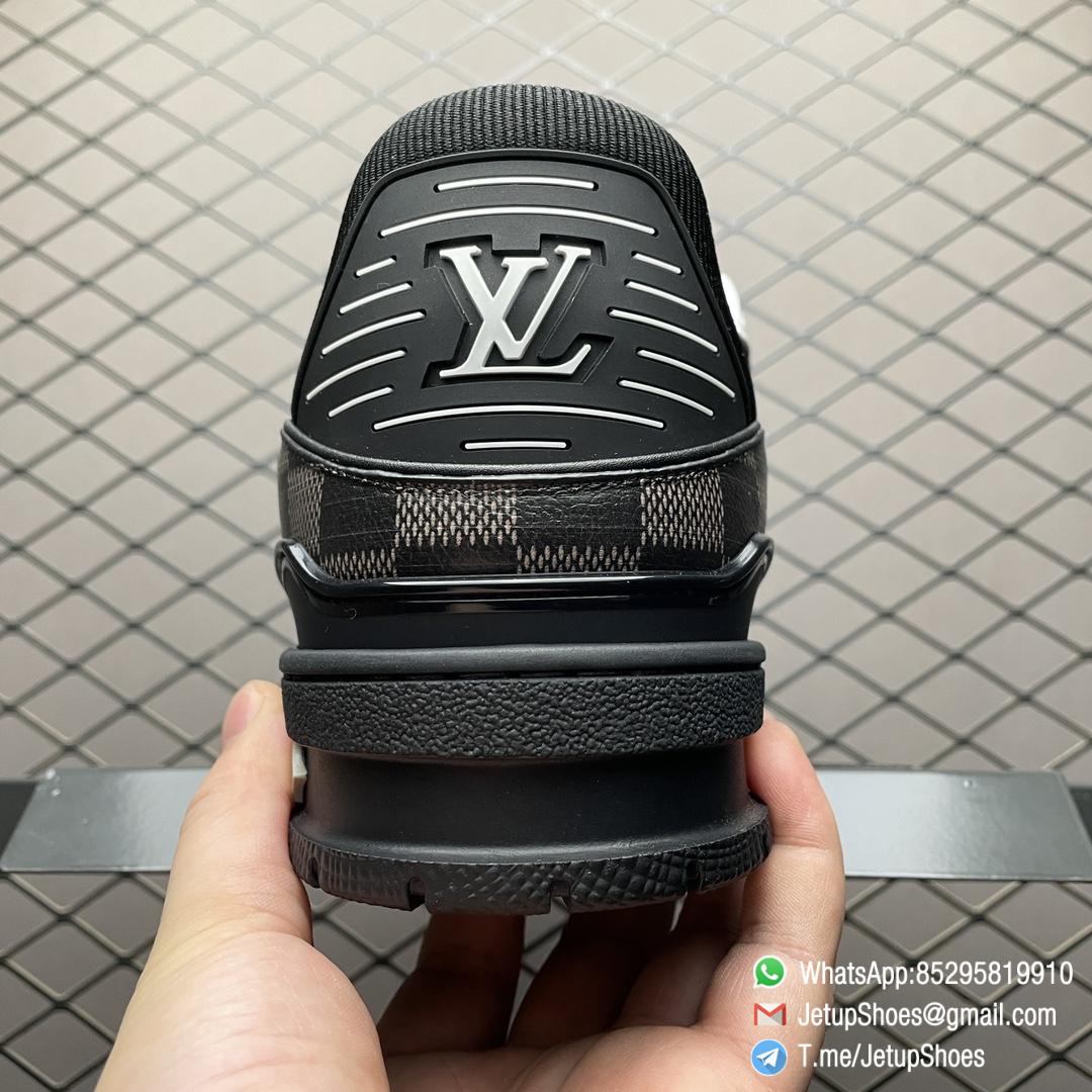 RepSneakers Louis Vuitton LV Trainer Maxi Black Grey Calfe Upper FashionReps Snkrs 07 RepSneakers Louis Vuitton LV Trainer Maxi Black Grey Calfe Upper FashionReps Snkrs 07