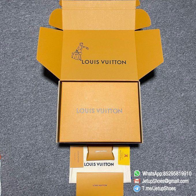 RepSneakers Louis Vuitton LV Trainer Maxi Black Grey Calfe Upper FashionReps Snkrs 09