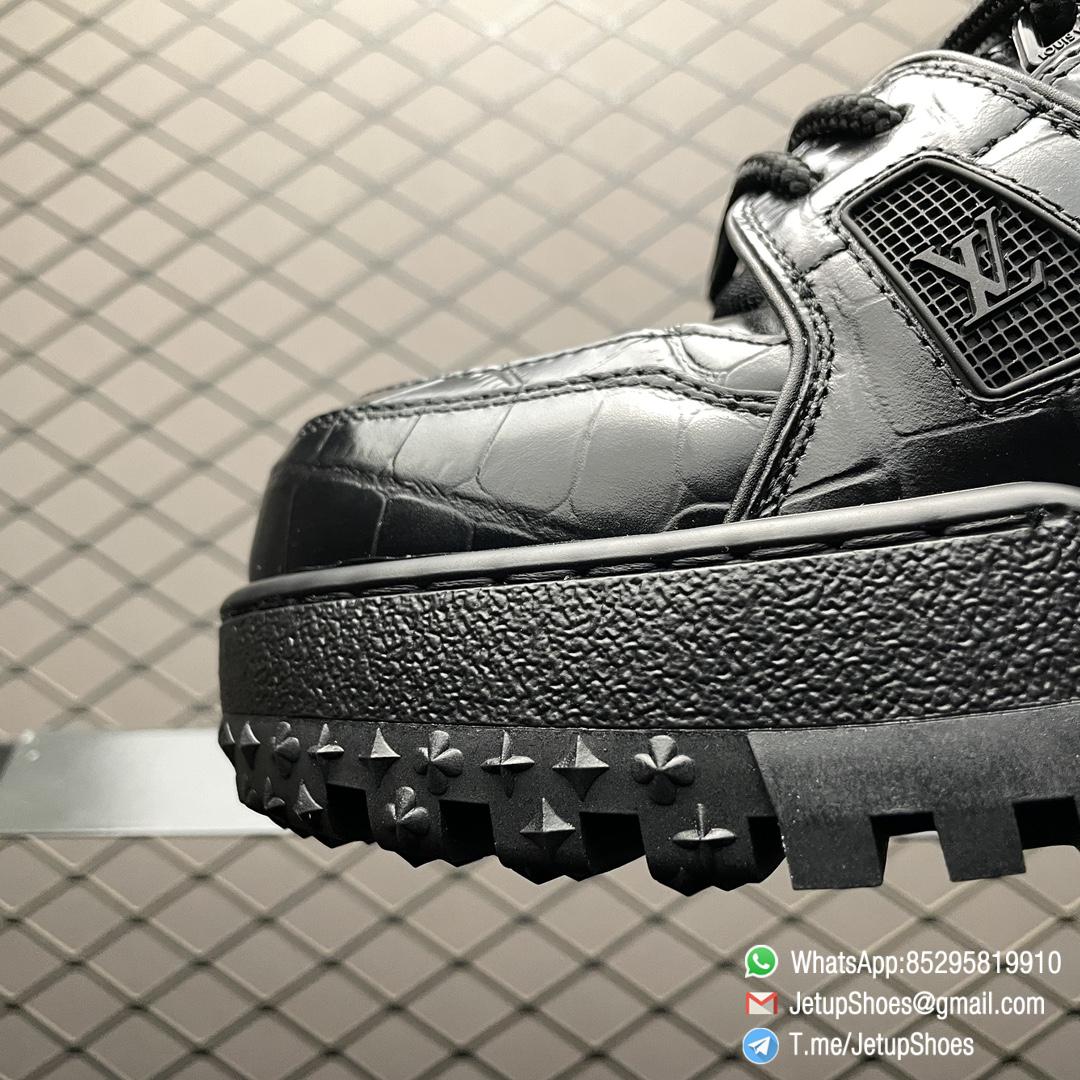RepSneakers Louis Vuitton LV Trainer Maxi Sneakers 1ACN17 Black Calf Leather Upper FashionReps Snkrs 03 RepSneakers Louis Vuitton LV Trainer Maxi Sneakers 1ACN17 Black Calf Leather Upper FashionReps Snkrs 03