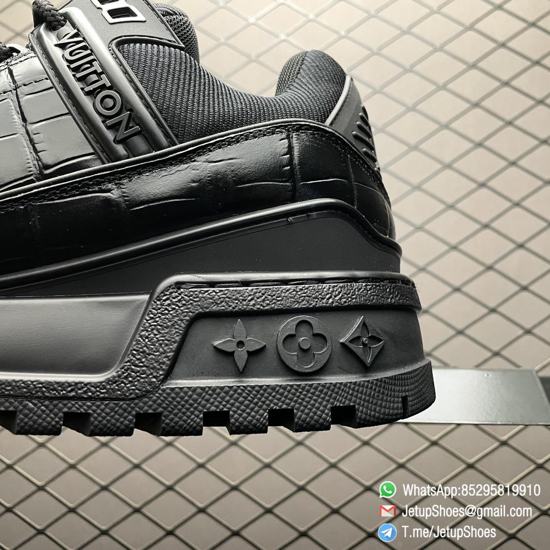 RepSneakers Louis Vuitton LV Trainer Maxi Sneakers 1ACN17 Black Calf Leather Upper FashionReps Snkrs 04 RepSneakers Louis Vuitton LV Trainer Maxi Sneakers 1ACN17 Black Calf Leather Upper FashionReps Snkrs 04