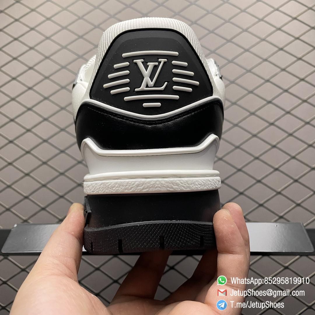 RepSneakers Louis Vuitton LV Trainer Maxi Sneakers Black White Calf Leather Upper FashionReps Snkrs 07 RepSneakers Louis Vuitton LV Trainer Maxi Sneakers Black White Calf Leather Upper FashionReps Snkrs 07
