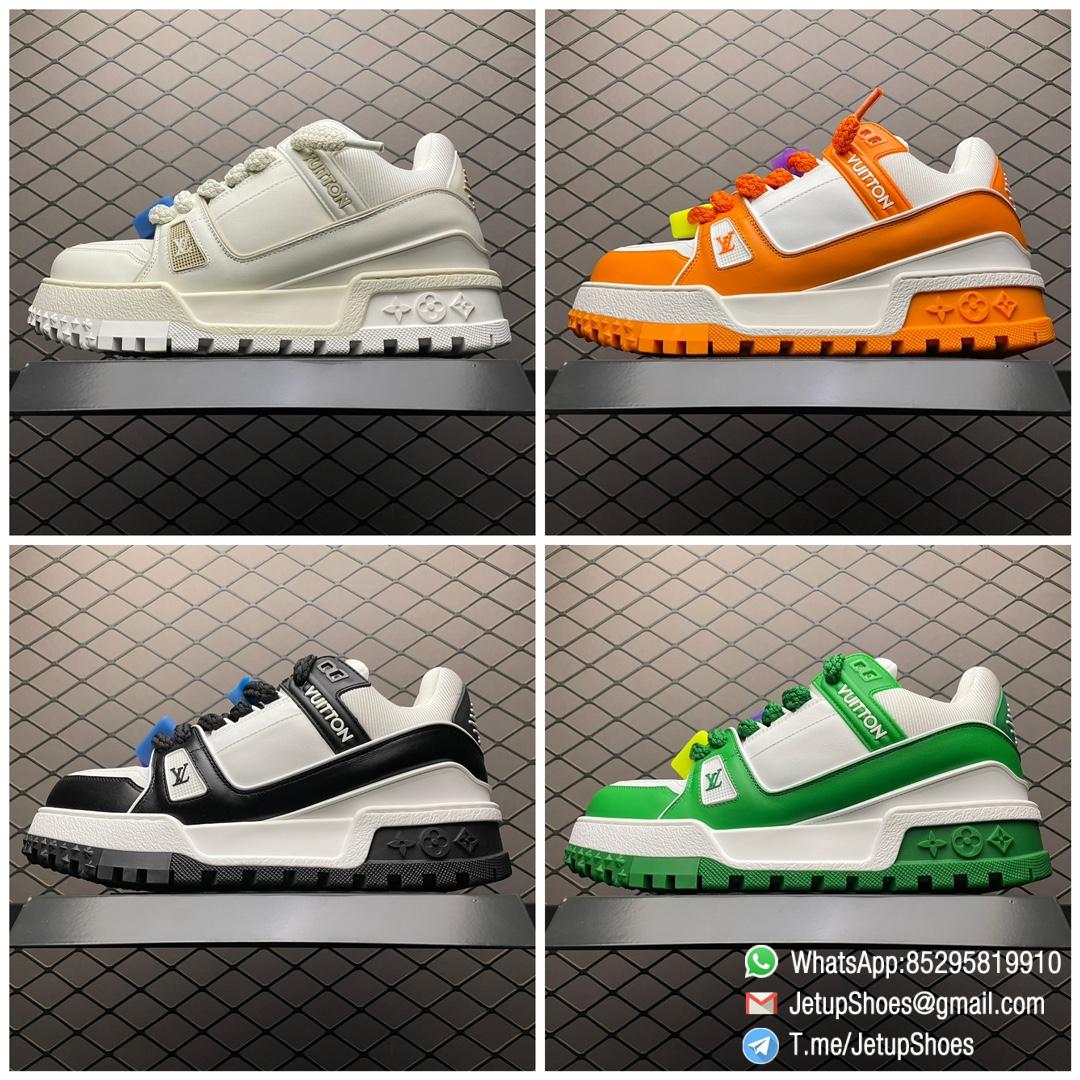 RepSneakers Louis Vuitton LV Trainer Maxi Sneakers Black White Calf Leather Upper FashionReps Snkrs 09 RepSneakers Louis Vuitton LV Trainer Maxi Sneakers Black White Calf Leather Upper FashionReps Snkrs 09