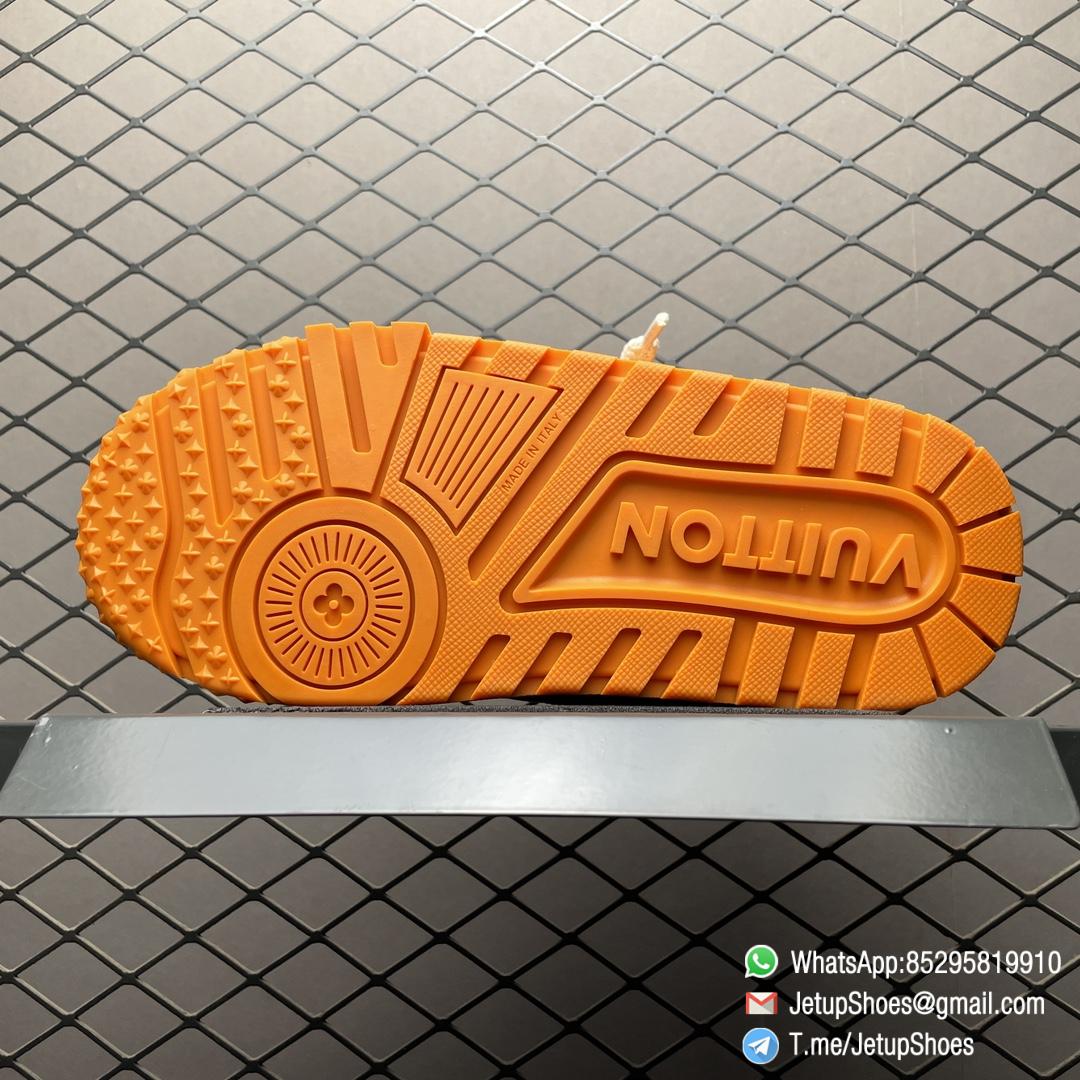 RepSneakers Louis Vuitton LV Trainer Maxi Sneakers Orange Canvas Upper FashionReps Snkrs 08 RepSneakers Louis Vuitton LV Trainer Maxi Sneakers Orange Canvas Upper FashionReps Snkrs 08