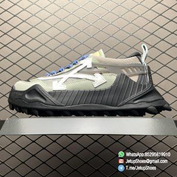 RepSneakers Off White ODSY 1000 Black Sage Green OW Sneakers FashionReps Snkrs 01