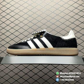 RepSneakers Wales Bonner x Adidas Samba Pony Tonal Black IE0580 Fur Upper FashionReps Snkrs 01