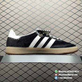 RepSneakers Wales Bonner x Adidas Samba Pony Tonal Black IE0580 Fur Upper FashionReps Snkrs 02